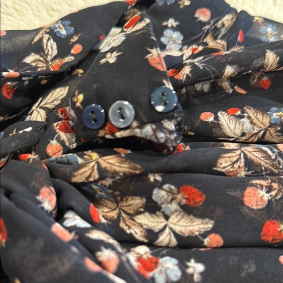 Zara Woman Floral Blouse - Picture 10 of 12
